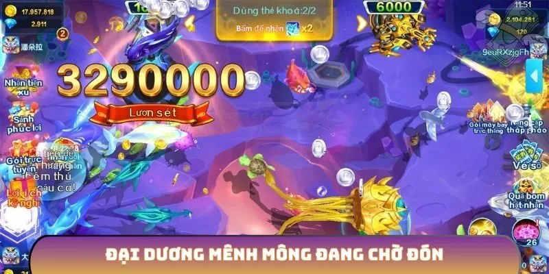 Đại dương mênh mông đang chờ đón