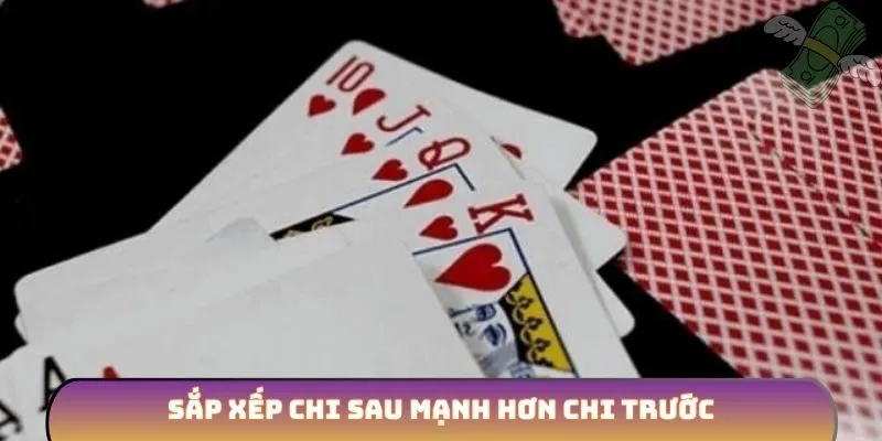 Sắp xếp chi sau mạnh hơn chi trước